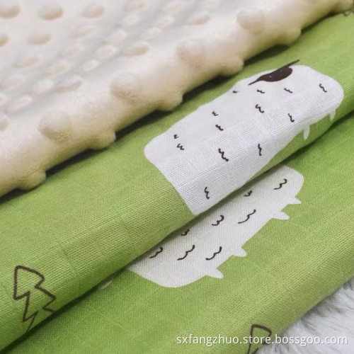100% Polyester Maschine Gemütliches minkiges Baby gestrickter Decke